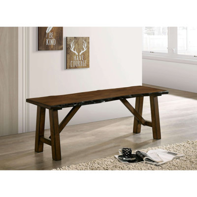 Banc en bois massif Rustic 1Pc