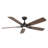 Mykonos 5 - Blade Smart Ceiling Fan with Remote Control and LED Light Kit Included, Works With Alexa and iOS / Android App-55426045