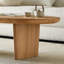 Table de bout en bois massif crème-110438647