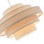 Five Tier Pendant Lighting Shade With Linen By Happy Homewares