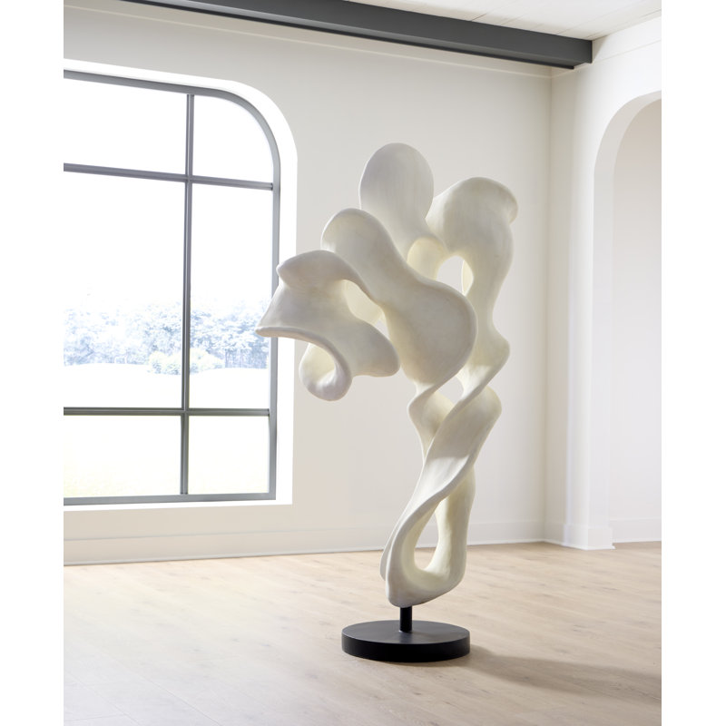 Cast Dancing Sculpture, Tendu, Faux Bleached