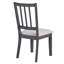 Nunam 18.5" wide Contemporary Solid Wood Smooth Surface Upholstered Dining Side Chair