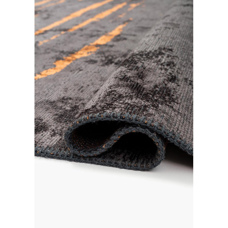 Rapture Abstract Area Rug, Rectangle 6'7" x 9'10"