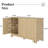 Storage Cabinet With 3 Doors