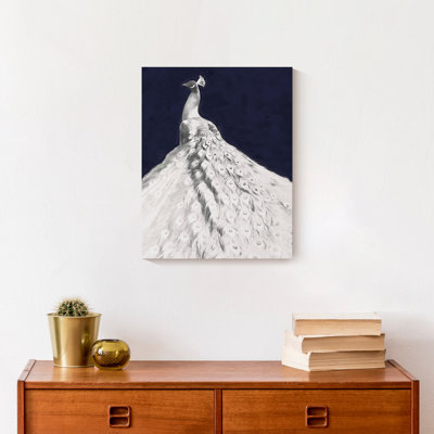 " Glorious White Peacock "