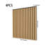 60cm Reclaimed Wood Wall Paneling (4 pack)-1339463122