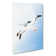 Seagulls In Flight In Abstract - Wrapped Canvas Print