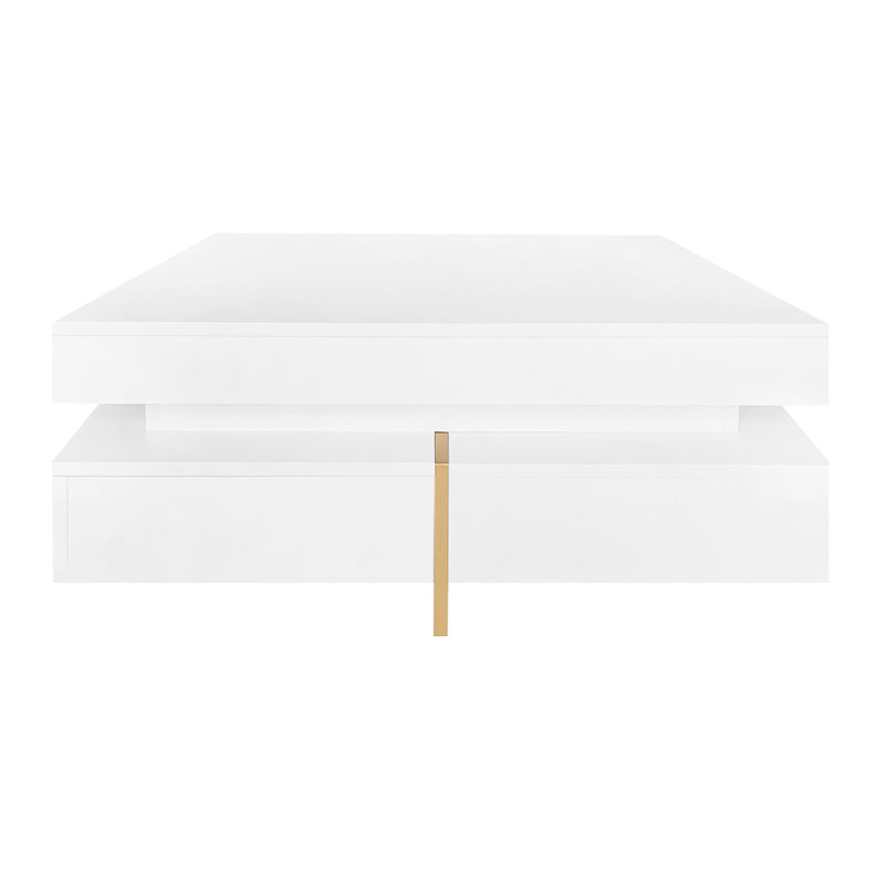 Askhat Single Coffee Table, White