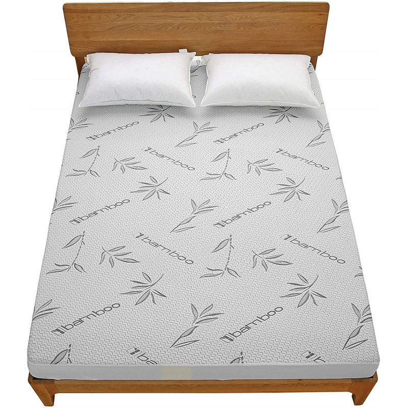Germany Premium Rayon from Bamboo Hypoallergenic and Waterproof Mattress Protector, Queen