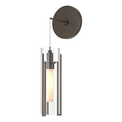 Exos 1 - Light Steel Armed Sconce