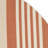 Arneshia Striped Terracotta/ Beige Indoor / Outdoor Area Indoor/Outdoor Area Rug-165246307