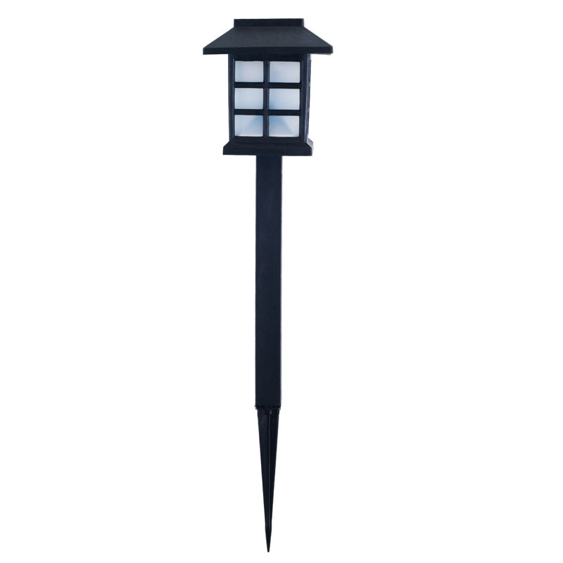 6-Piece Solar Outdoor Lights Set - Weather-Resistant Outdoor Lighting for Path, Landscaping, and Driveway - LED Light Fixtures by Pure Garden