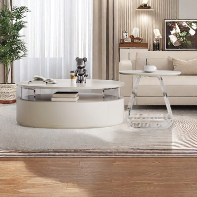 Combinaison de table basse pour petit appartement
