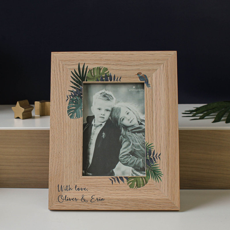 Jezz Beige Wood Picture Frame, Yes