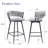 Two Sets Of Swivel Bar Stools-316499239-316499237