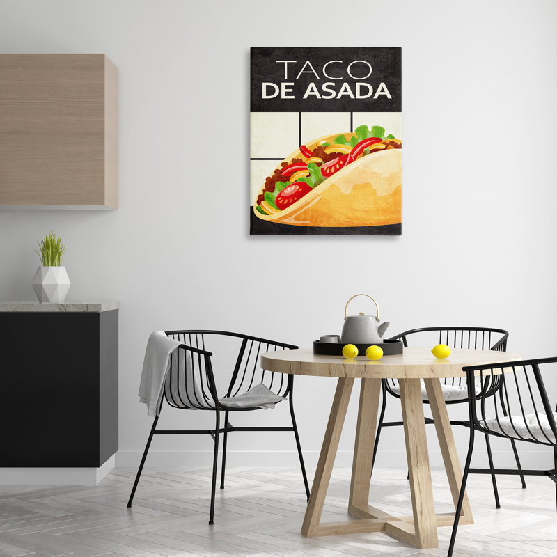 Toile repas classique Taco, design par Kim Allen, H 40 po x l 30 po