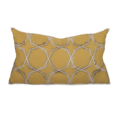 Nico Geometric Linen Pillow Sham