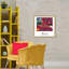 Matisse Harmony dans un cadre flottant rouge, design par Vintage Hustle-58260143-58260146