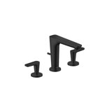 AXOR Citterio C Widespread Faucet 125 With Pop-Up Drain- Cubic Cut, 1.2 GPM
