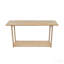 Buffet rectangulaire d'extérieur et console