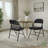 Bernadine Basics Fabric Folding Chair, Pack of 4-100506999