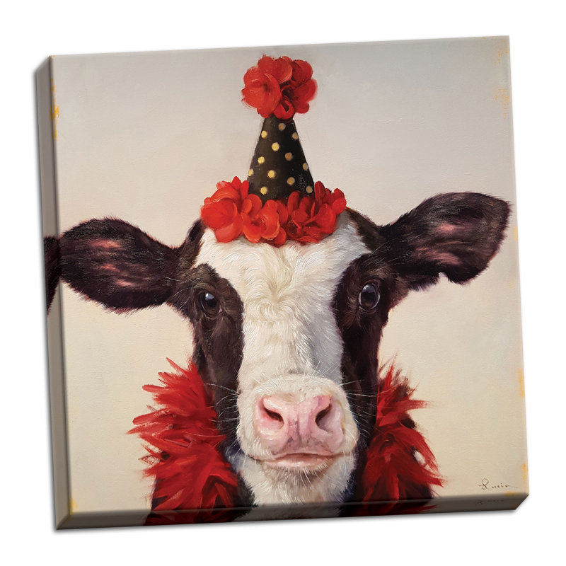 « shindig », impression, Toile tendue, H 12 po x l 12 po x P 0,75 po