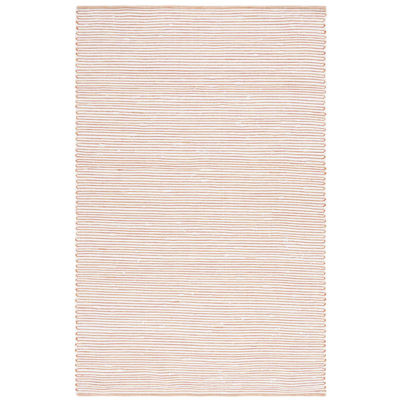 Tapis en coton à tissage plat Tyquan, Rectangle de 5 pi x 8 pi