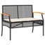 Ensemble de salle à manger de patio avec coussins 4 pièces Bayou Breeze-102444063