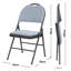 Fabric Padded Stackable Folding Chair Folding Chair-1710247567