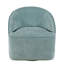Fauteuil demi-tonneau pivotant de 30 po Casimira-913428637