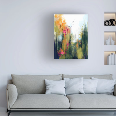 «Wildwood» par Ishita Banerjee - peinture sur toile tendue
