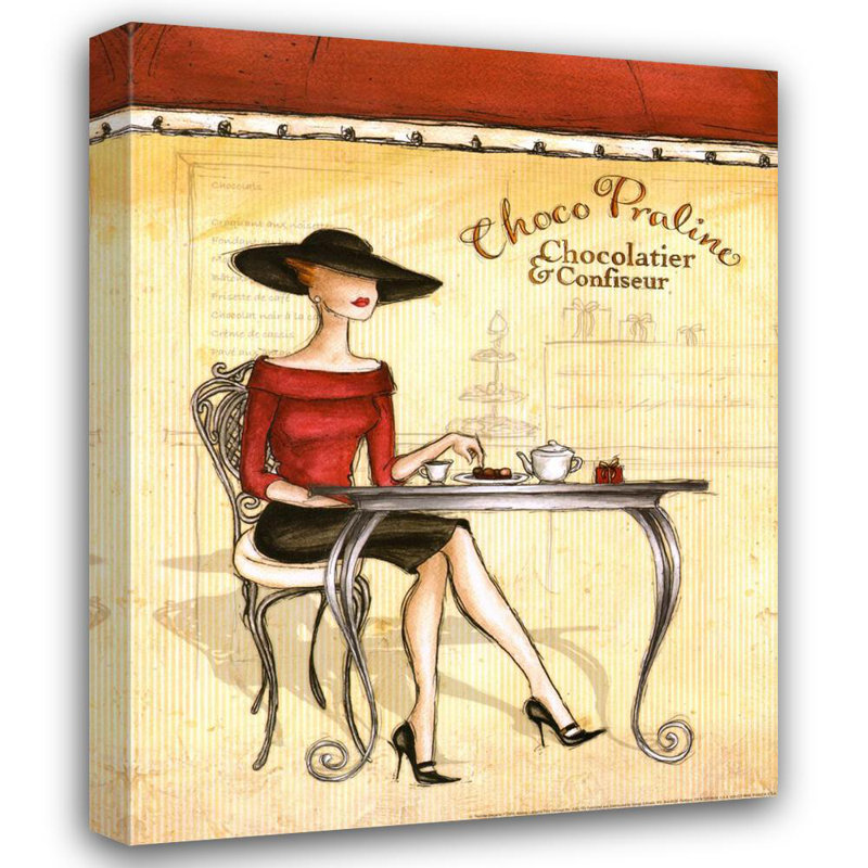 Femme Elegante I, H 24 po x l 19 po