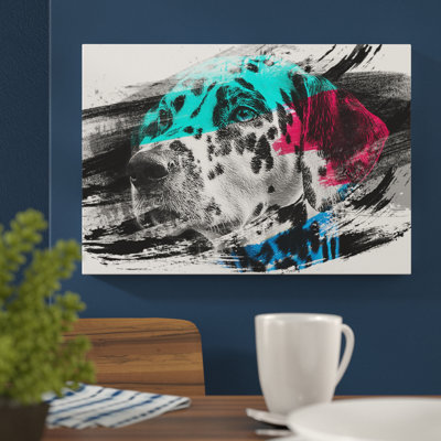 Dalmatian Dog - Wrapped Canvas