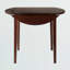 Ensemble de salle à manger en bois massif à abattants 3 pièces Almaraz, H 36,65 po x l 17,36 po x P 21,14 po