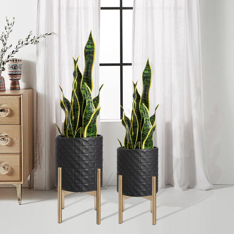 Handmade Metal Pot Planter