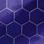 Viva Hex Antic Handmade 6" x 7" Ceramic Tile-522793257