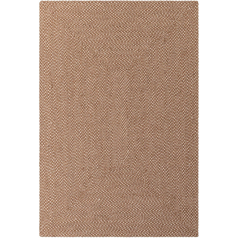 Tapis contemporain brun clair Natura, Rectangle 6 pi 1 po x 9 pi