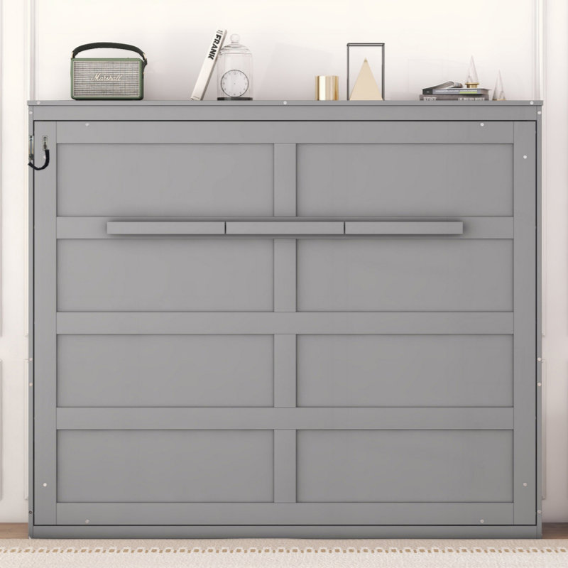 Lit escamotable Murphy, Gris, Grand