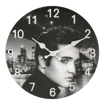 Linares Glass Wall Clock