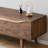 Solid Walnut Wood TV Stand-110704715