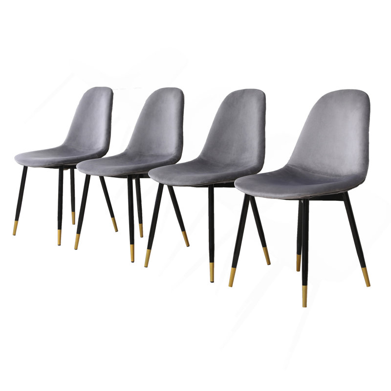 Ensemble de 4 chaises de salle à manger Lassan
