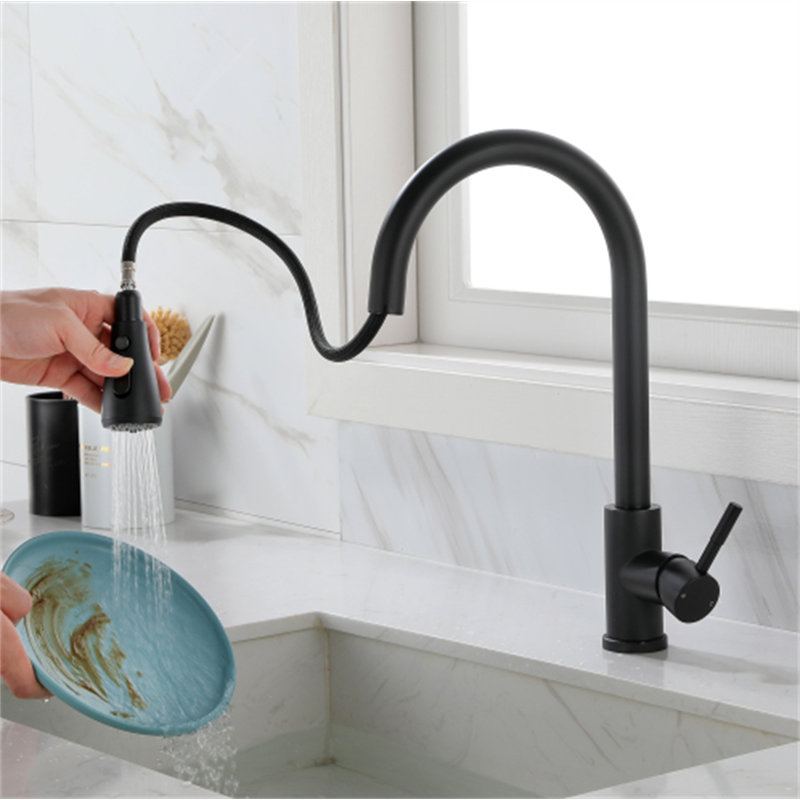 SUNNY HOUSE Pull Down Kitchen Faucet