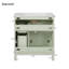 Meuble-lavabo moderne avec lavabo en céramique, solutions de rangement intelligentes, fonctions de fermeture en douceur et installation facile pour les petites salles de bain-646754145