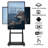 JYXCN Big Discount! Smart Board 49 Inch Interactive Whiteboard All-in-One - Touch Screen with Dual System, Cloud Sharing Transforms Learning & Working - For Classroom, Office & Presentations