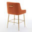 Tabouret de comptoir touffeté en velours-653738954