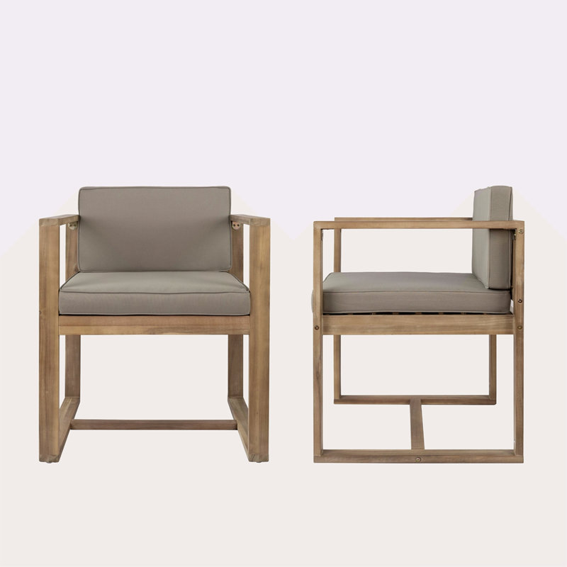 Ensemble de chaises de patio (ensemble de 2)