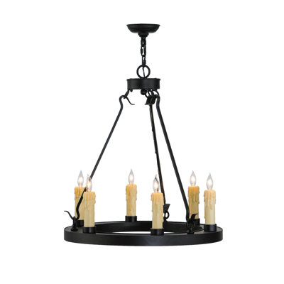 Rustic Lodge 6 - Light Chandelier