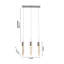 Luminaire suspendu moderne en cristal 3 lumières-296346156