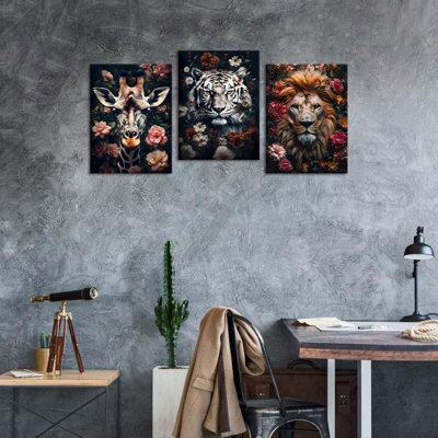 3 Piece Wrapped Canvas Print