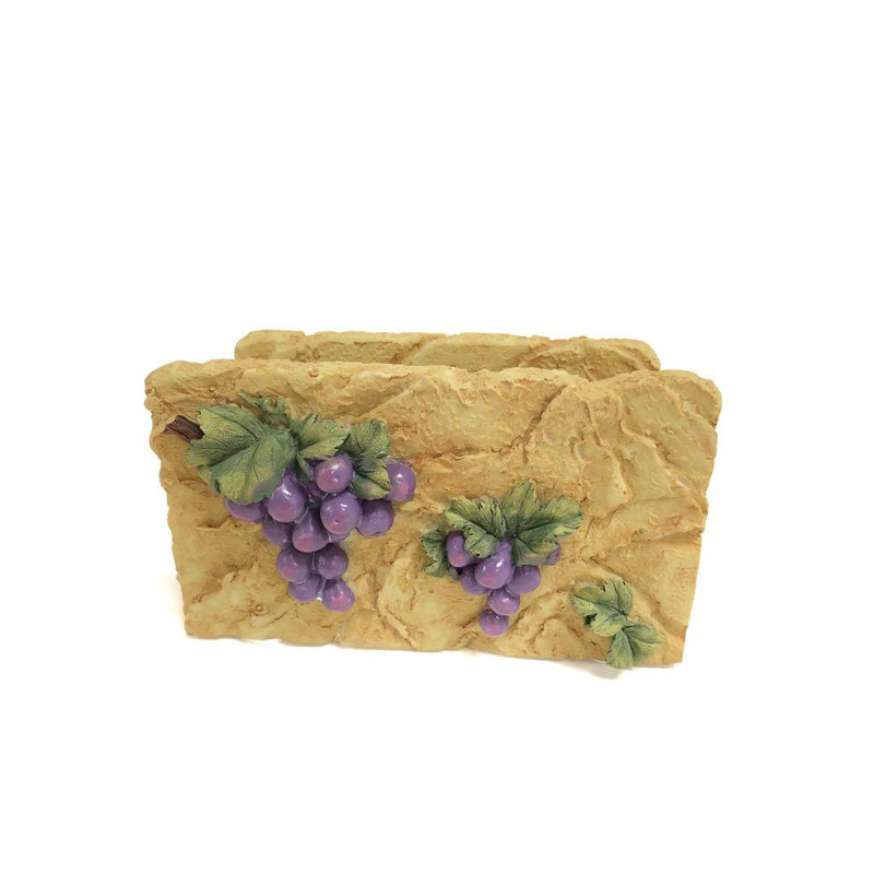 Porte-serviettes autoportante à raisin